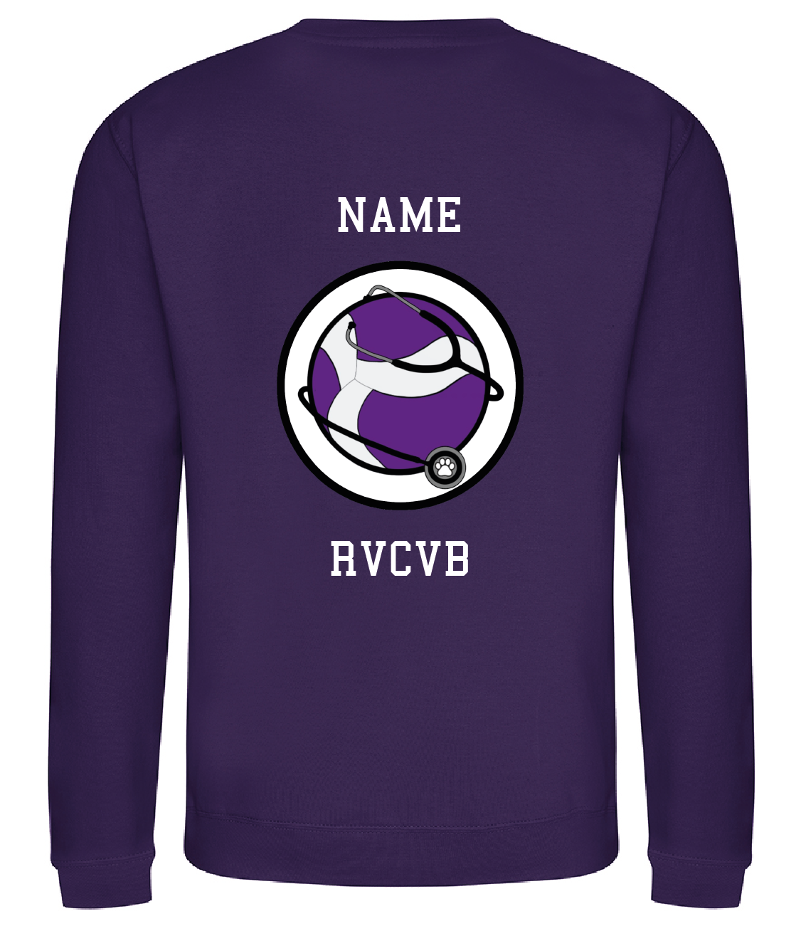 RVC Volleyball Sweat Shirt - Purple