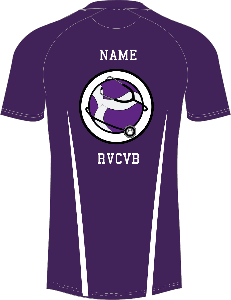 RVC Volleyball Training Tee
