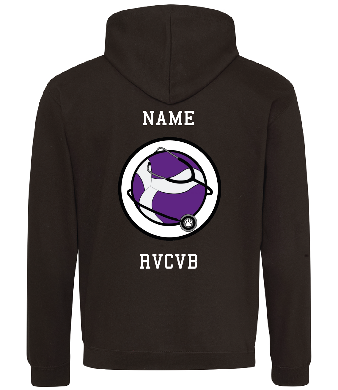 RVC Volleyball Hoodie - Black